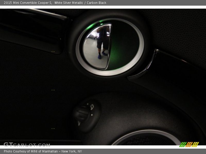 White Silver Metallic / Carbon Black 2015 Mini Convertible Cooper S