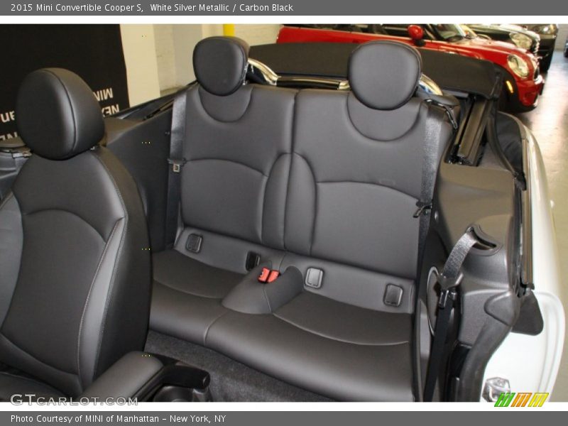 White Silver Metallic / Carbon Black 2015 Mini Convertible Cooper S