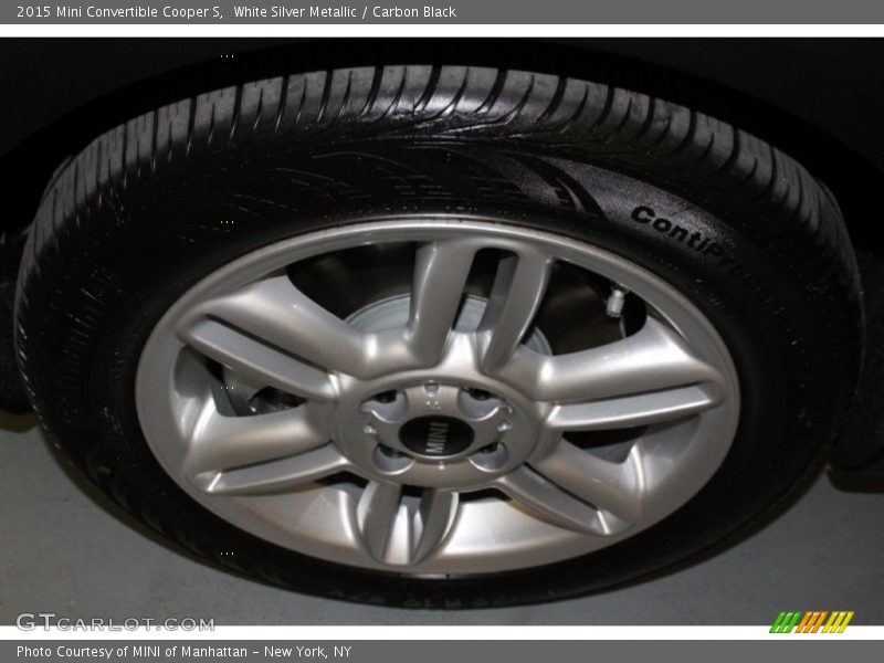 White Silver Metallic / Carbon Black 2015 Mini Convertible Cooper S