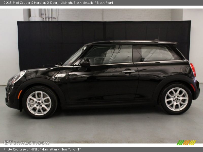 Midnight Black Metallic / Black Pearl 2015 Mini Cooper S Hardtop 2 Door
