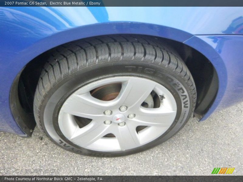 Electric Blue Metallic / Ebony 2007 Pontiac G6 Sedan