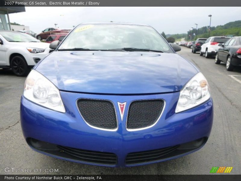 Electric Blue Metallic / Ebony 2007 Pontiac G6 Sedan