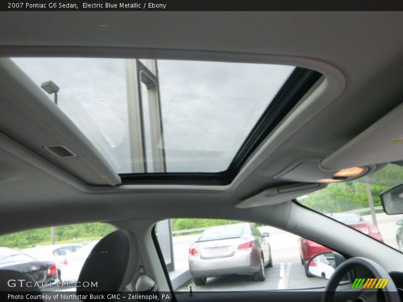 Electric Blue Metallic / Ebony 2007 Pontiac G6 Sedan