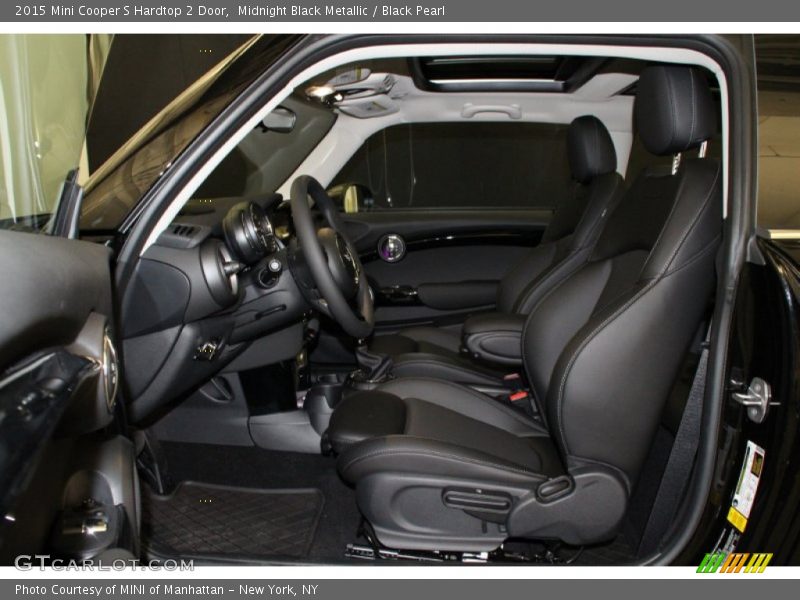 Midnight Black Metallic / Black Pearl 2015 Mini Cooper S Hardtop 2 Door