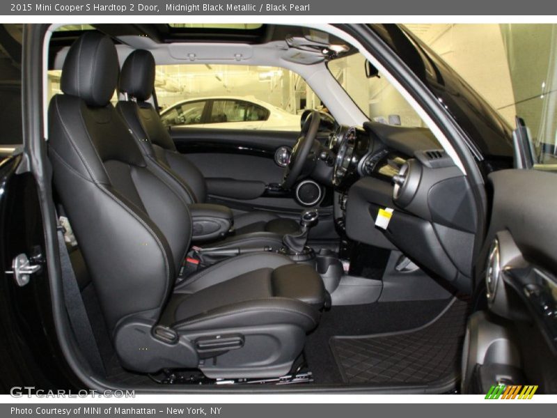 Midnight Black Metallic / Black Pearl 2015 Mini Cooper S Hardtop 2 Door