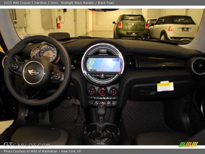 Midnight Black Metallic / Black Pearl 2015 Mini Cooper S Hardtop 2 Door