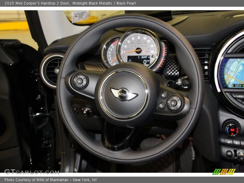 Midnight Black Metallic / Black Pearl 2015 Mini Cooper S Hardtop 2 Door