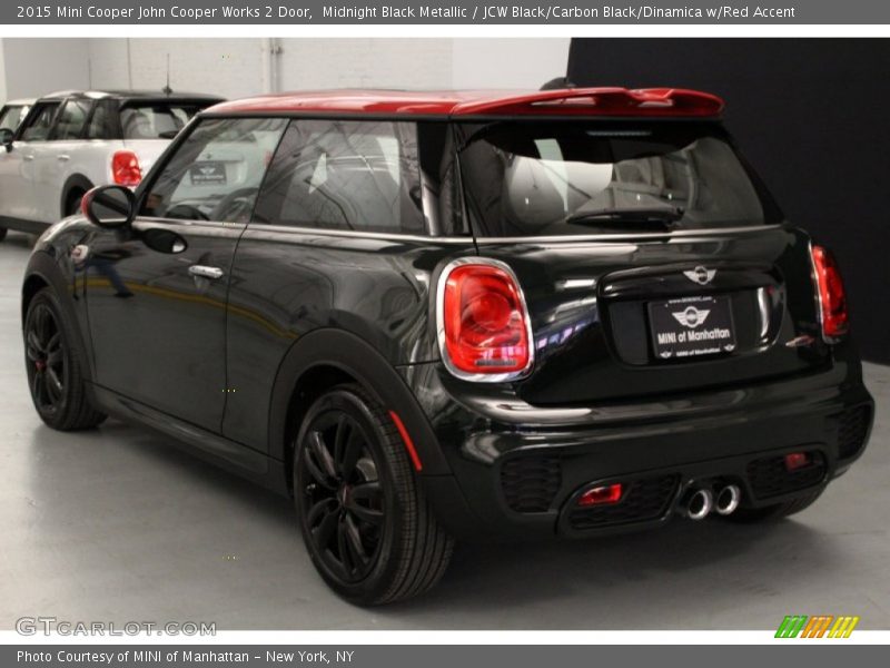 Midnight Black Metallic / JCW Black/Carbon Black/Dinamica w/Red Accent 2015 Mini Cooper John Cooper Works 2 Door