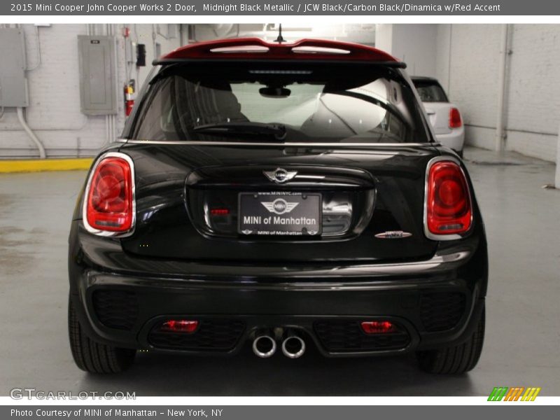 Midnight Black Metallic / JCW Black/Carbon Black/Dinamica w/Red Accent 2015 Mini Cooper John Cooper Works 2 Door