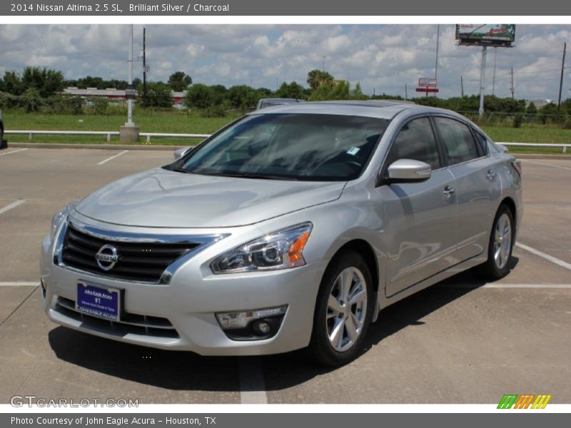 Brilliant Silver / Charcoal 2014 Nissan Altima 2.5 SL