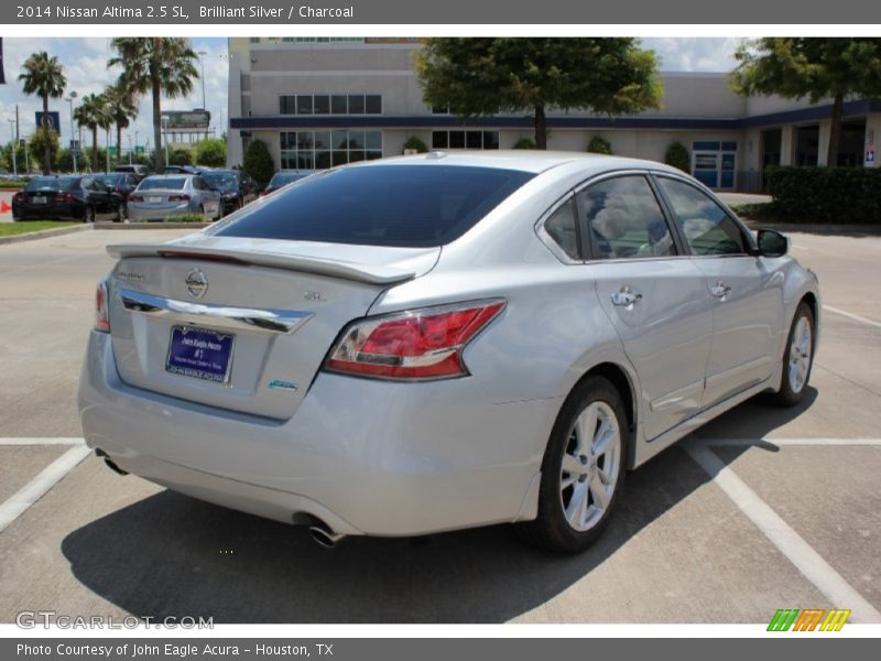 Brilliant Silver / Charcoal 2014 Nissan Altima 2.5 SL
