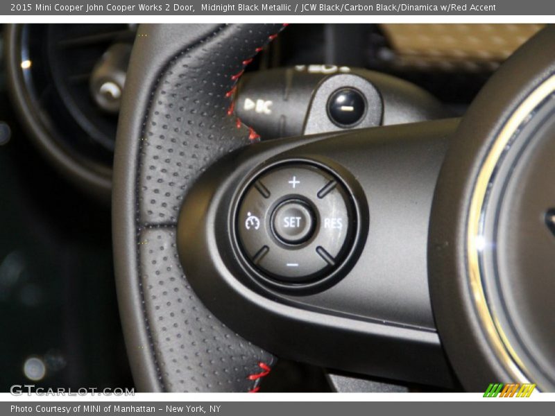 Midnight Black Metallic / JCW Black/Carbon Black/Dinamica w/Red Accent 2015 Mini Cooper John Cooper Works 2 Door