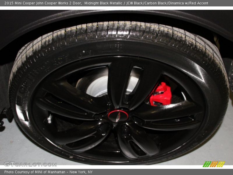 Midnight Black Metallic / JCW Black/Carbon Black/Dinamica w/Red Accent 2015 Mini Cooper John Cooper Works 2 Door