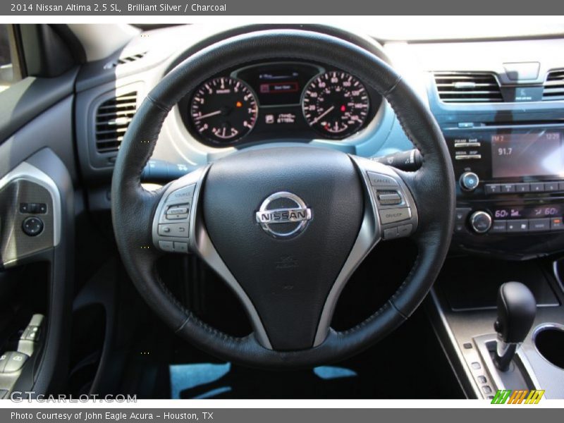 Brilliant Silver / Charcoal 2014 Nissan Altima 2.5 SL