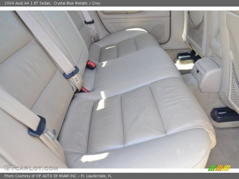 Crystal Blue Metallic / Grey 2004 Audi A4 1.8T Sedan