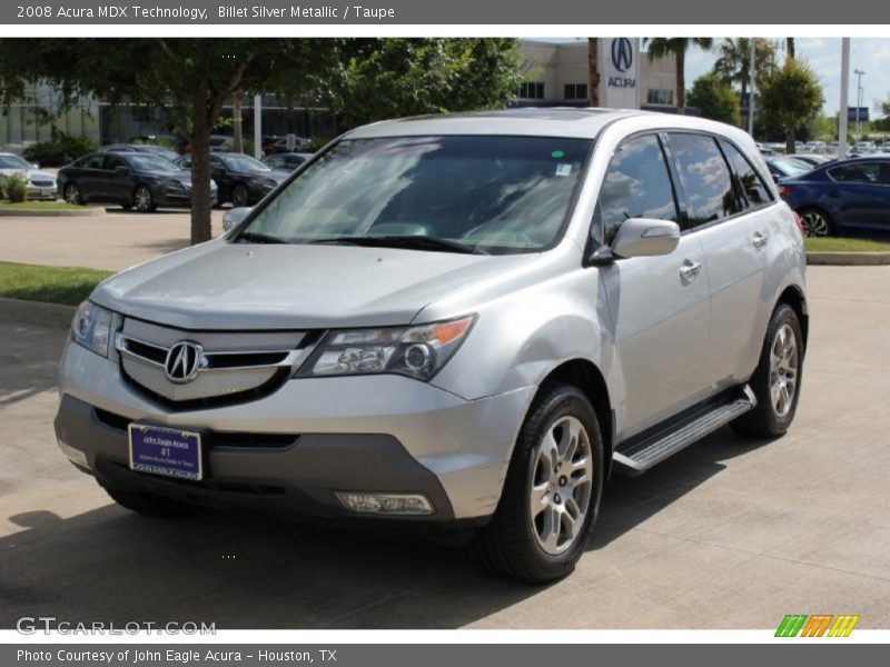 Billet Silver Metallic / Taupe 2008 Acura MDX Technology