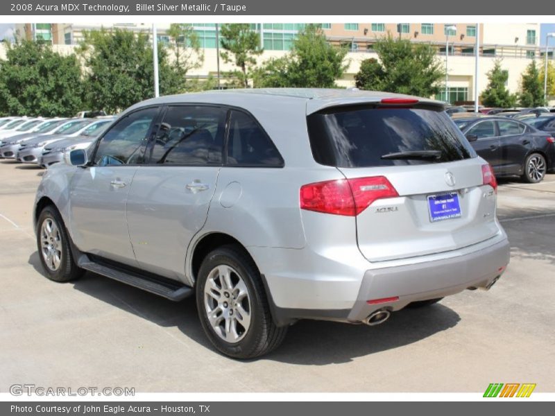 Billet Silver Metallic / Taupe 2008 Acura MDX Technology