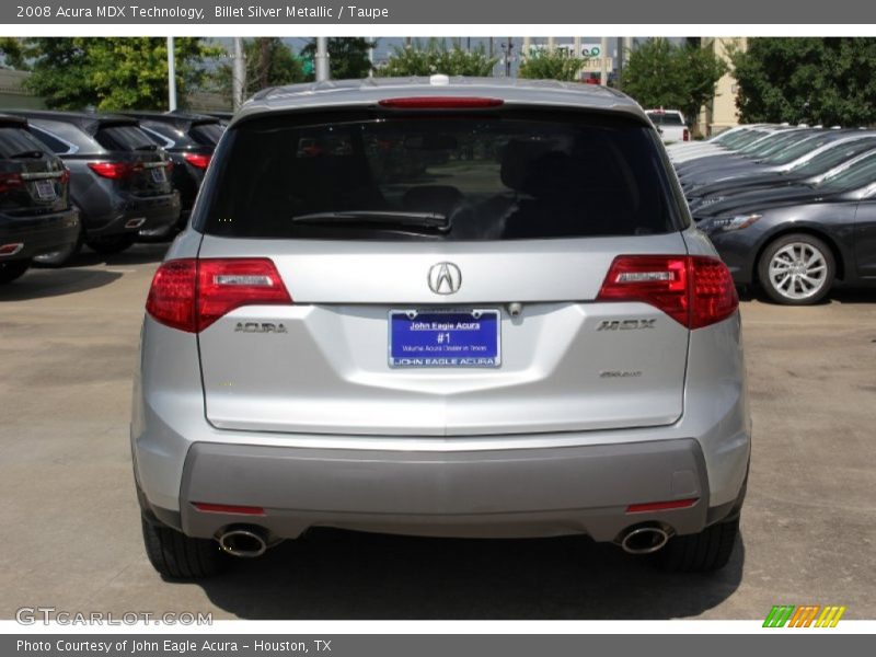 Billet Silver Metallic / Taupe 2008 Acura MDX Technology