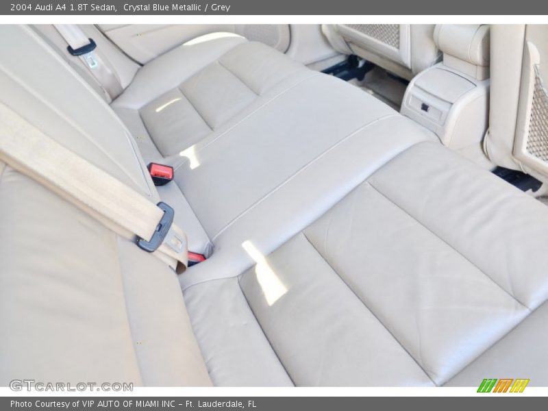 Crystal Blue Metallic / Grey 2004 Audi A4 1.8T Sedan