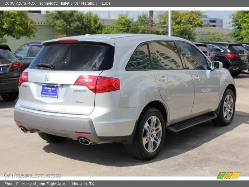 Billet Silver Metallic / Taupe 2008 Acura MDX Technology