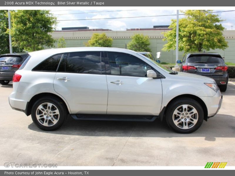 Billet Silver Metallic / Taupe 2008 Acura MDX Technology