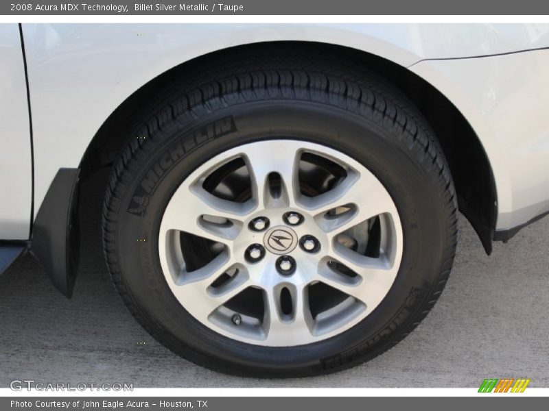 Billet Silver Metallic / Taupe 2008 Acura MDX Technology