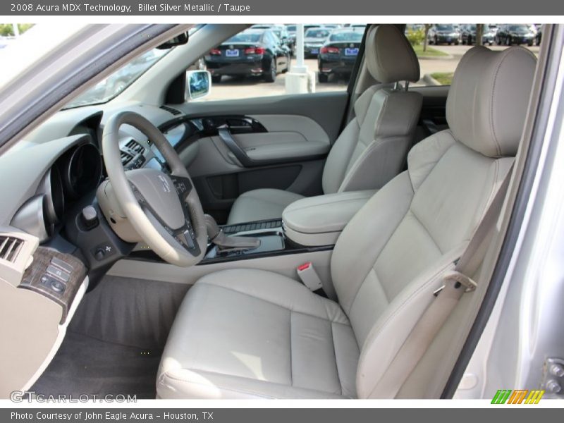 Billet Silver Metallic / Taupe 2008 Acura MDX Technology