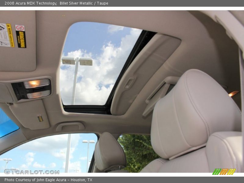 Billet Silver Metallic / Taupe 2008 Acura MDX Technology