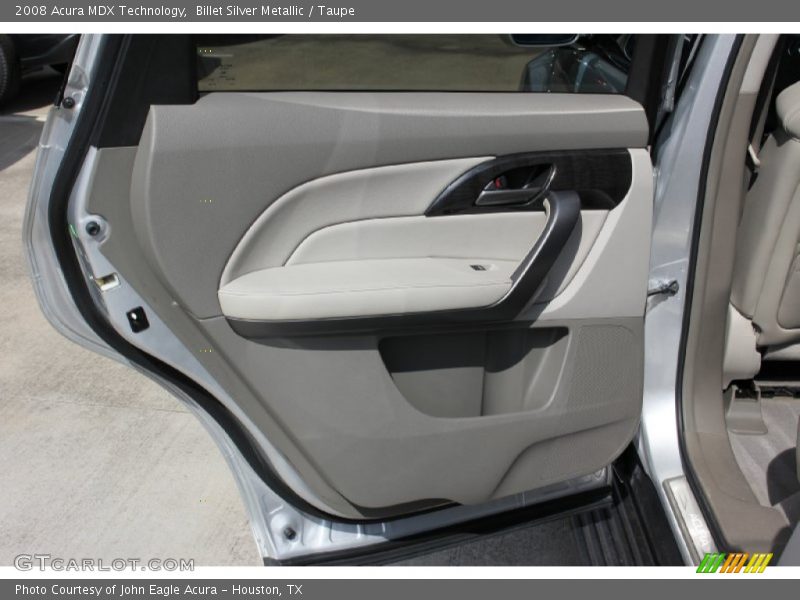 Billet Silver Metallic / Taupe 2008 Acura MDX Technology