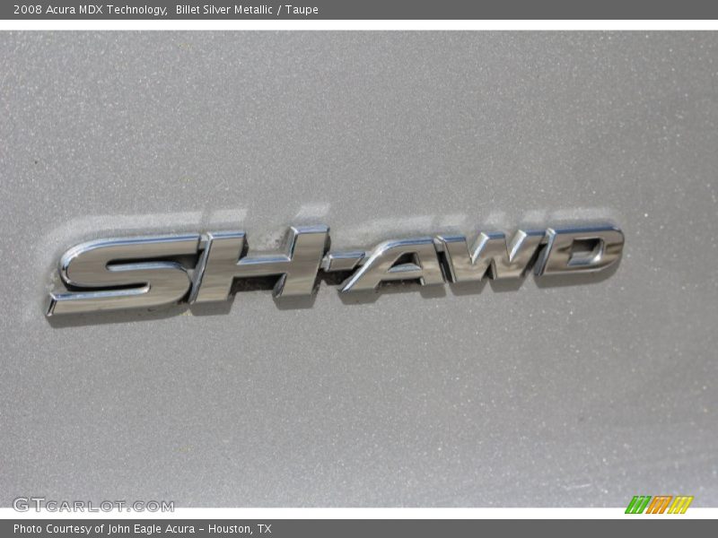 Billet Silver Metallic / Taupe 2008 Acura MDX Technology