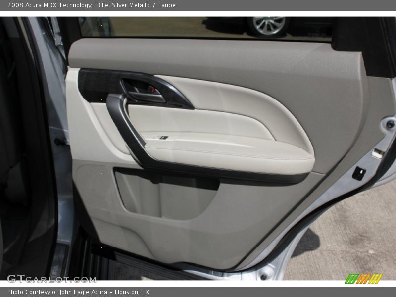 Billet Silver Metallic / Taupe 2008 Acura MDX Technology