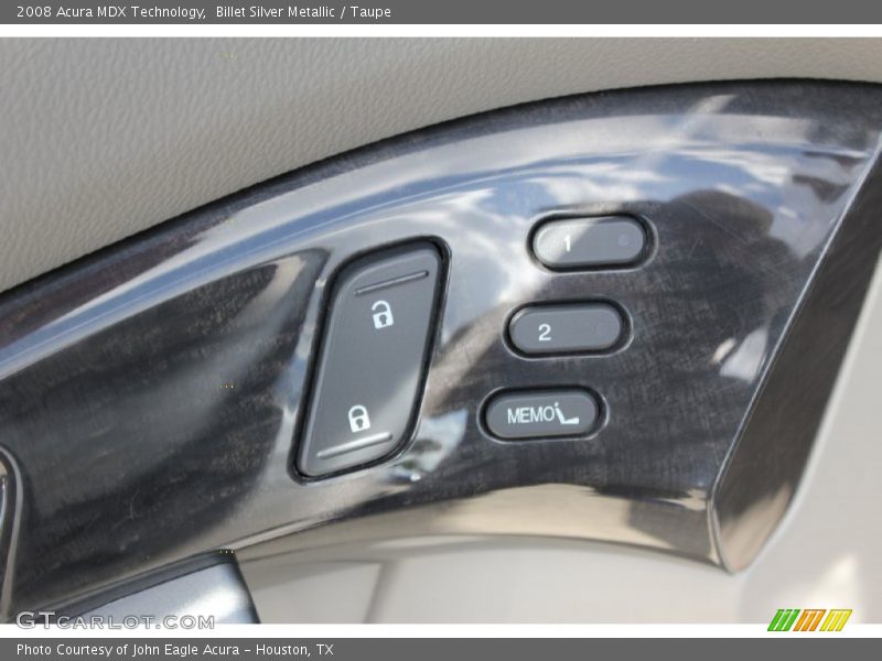 Billet Silver Metallic / Taupe 2008 Acura MDX Technology