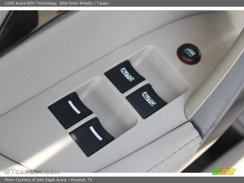 Billet Silver Metallic / Taupe 2008 Acura MDX Technology