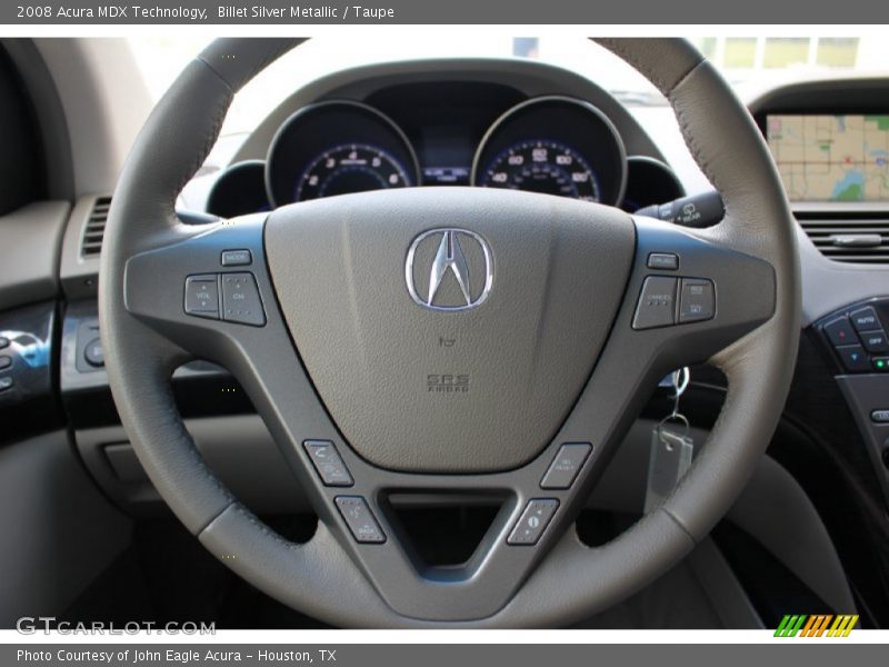 Billet Silver Metallic / Taupe 2008 Acura MDX Technology