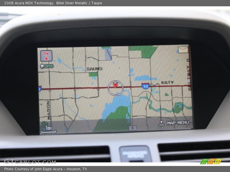 Billet Silver Metallic / Taupe 2008 Acura MDX Technology