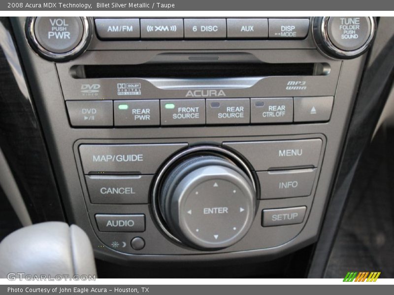 Billet Silver Metallic / Taupe 2008 Acura MDX Technology