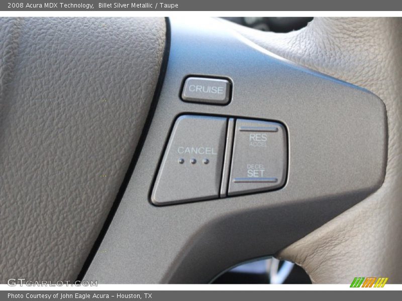 Billet Silver Metallic / Taupe 2008 Acura MDX Technology