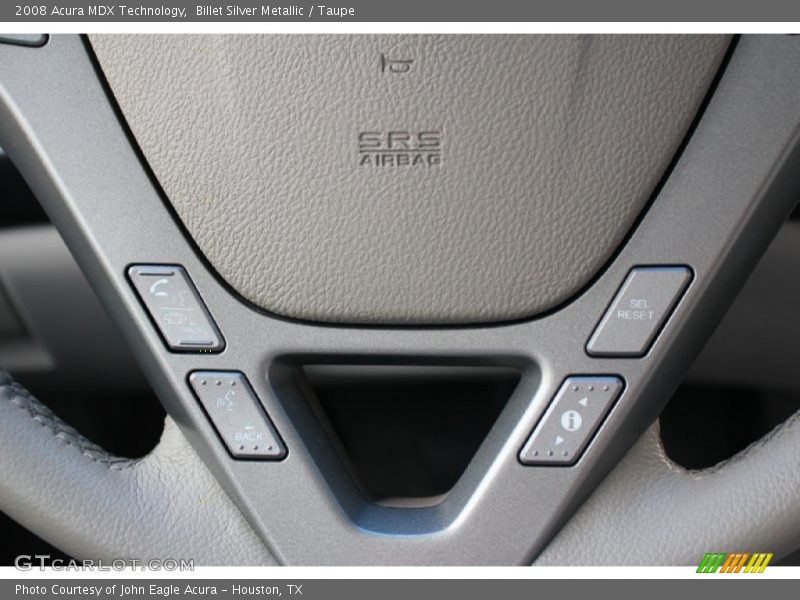 Billet Silver Metallic / Taupe 2008 Acura MDX Technology