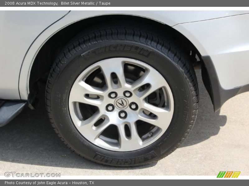 Billet Silver Metallic / Taupe 2008 Acura MDX Technology