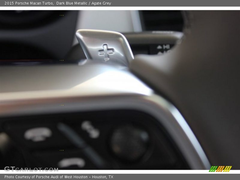 Dark Blue Metallic / Agate Grey 2015 Porsche Macan Turbo