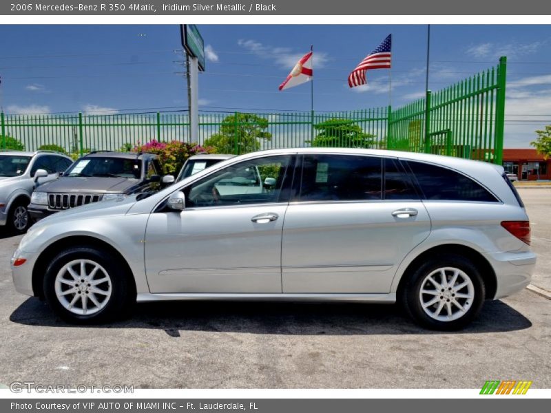 Iridium Silver Metallic / Black 2006 Mercedes-Benz R 350 4Matic