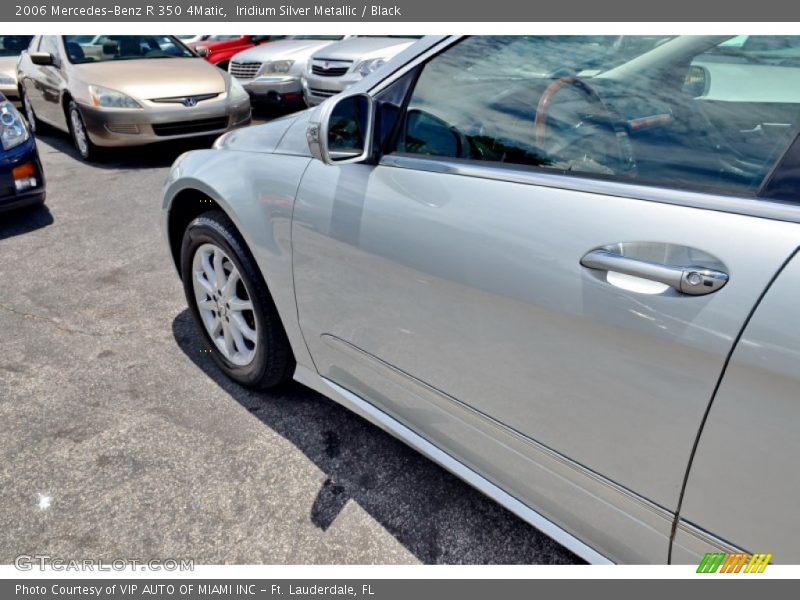 Iridium Silver Metallic / Black 2006 Mercedes-Benz R 350 4Matic