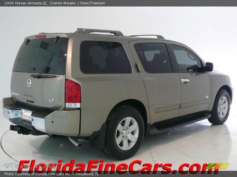 Granite Metallic / Steel/Titanium 2006 Nissan Armada LE