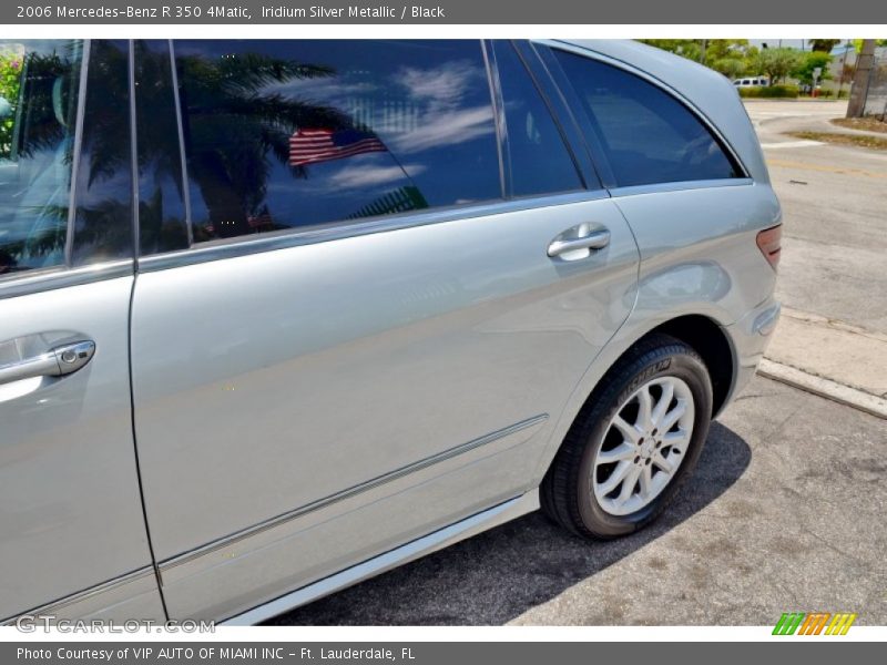 Iridium Silver Metallic / Black 2006 Mercedes-Benz R 350 4Matic