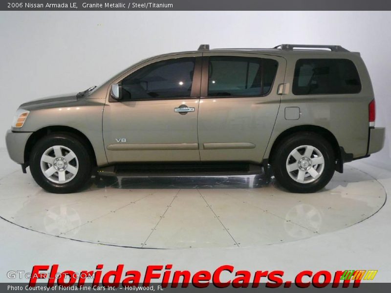 Granite Metallic / Steel/Titanium 2006 Nissan Armada LE