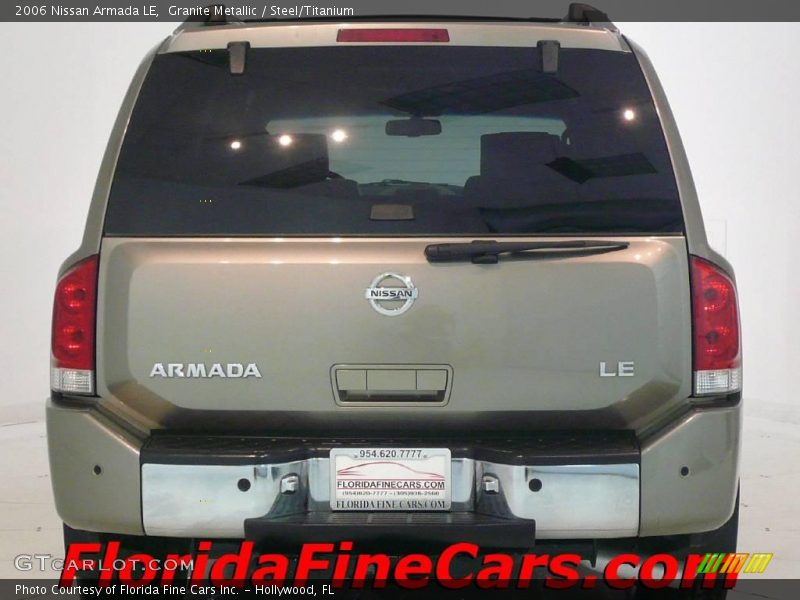 Granite Metallic / Steel/Titanium 2006 Nissan Armada LE