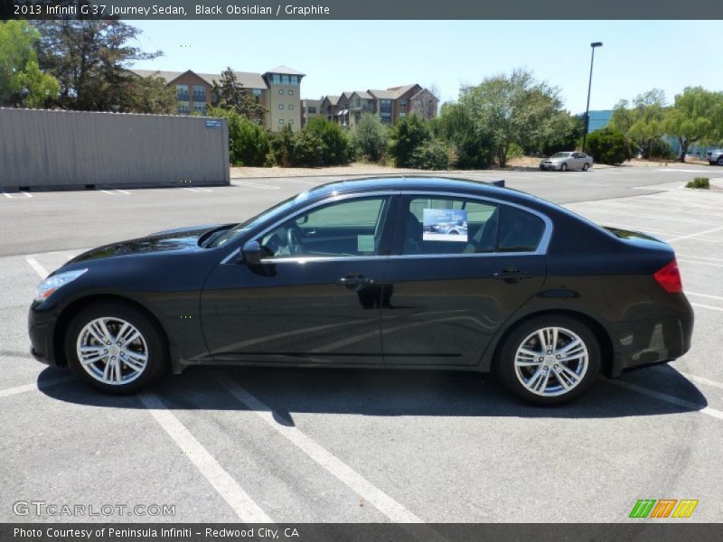 Black Obsidian / Graphite 2013 Infiniti G 37 Journey Sedan