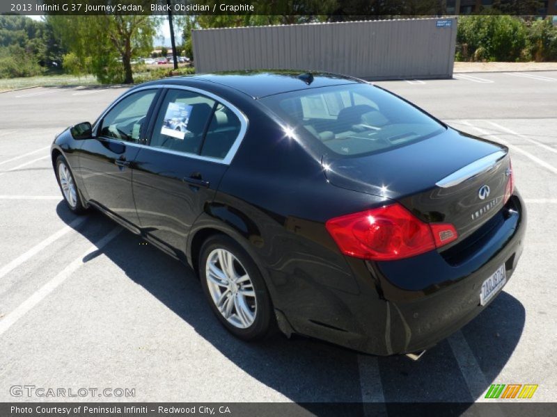 Black Obsidian / Graphite 2013 Infiniti G 37 Journey Sedan