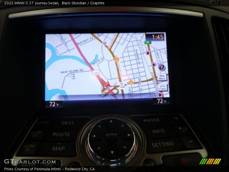 Black Obsidian / Graphite 2013 Infiniti G 37 Journey Sedan