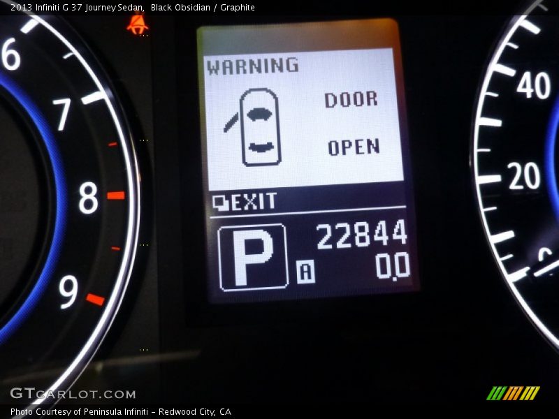 Black Obsidian / Graphite 2013 Infiniti G 37 Journey Sedan